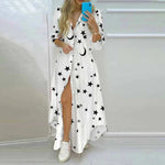 Amandine | Long Button-Down Shirt Dress
