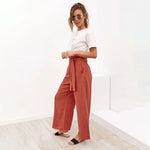 Éva | High-Waisted Wide-Leg Pants