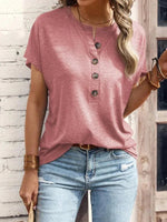 Alix | Button-Detail Blouse