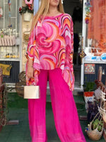 Marjolaine | Fluid Printed Two-Piece Set