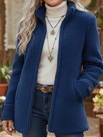 Claire | Lightweight Wool-Look Zip-Up Jacket