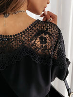 Isaline | Elegant Lace-Detail Blouse
