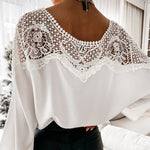 Isaline | Elegant Lace-Detail Blouse