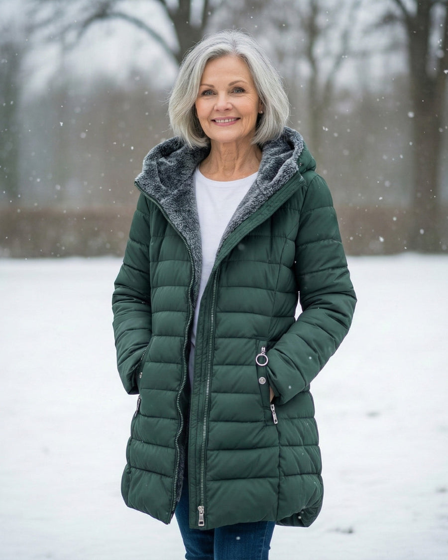 Marianne | Quilted Wool-Lined Winter Coat
