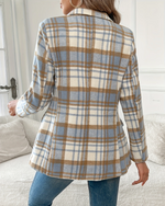 Adéliane | Plaid Blazer