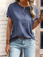 Alix | Button-Detail Blouse