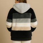 Amandine | Cozy Hooded Sherpa-Style Jacket