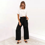 Éva | High-Waisted Wide-Leg Pants