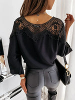 Isaline | Elegant Lace-Detail Blouse