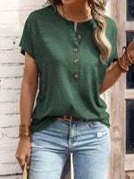 Alix | Button-Detail Blouse