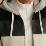 Amandine | Cozy Hooded Sherpa-Style Jacket