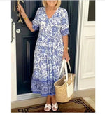 Sabine | Floral Printed Midi Dress