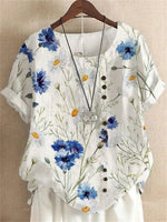 Nadège | Floral Print Blouse
