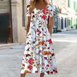 Camélia | Flowy Floral Dress