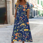 Camélia | Flowy Floral Dress