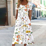 Camélia | Flowy Floral Dress