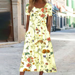 Camélia | Flowy Floral Dress