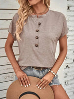 Alix | Button-Detail Blouse