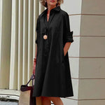 Amance | Relaxed Short Shirt Dress