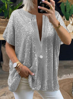 Ninon | Relaxed Sequin Blouse