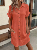 Margaux | Lightweight Summer Shirt Dress