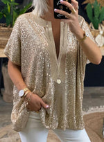 Ninon | Relaxed Sequin Blouse