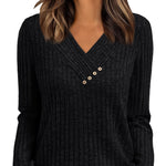 Vivia | Ribbed Blouse