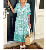 Sabine | Floral Printed Midi Dress